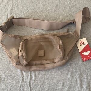 Reebok Beige Belt Bag for Men